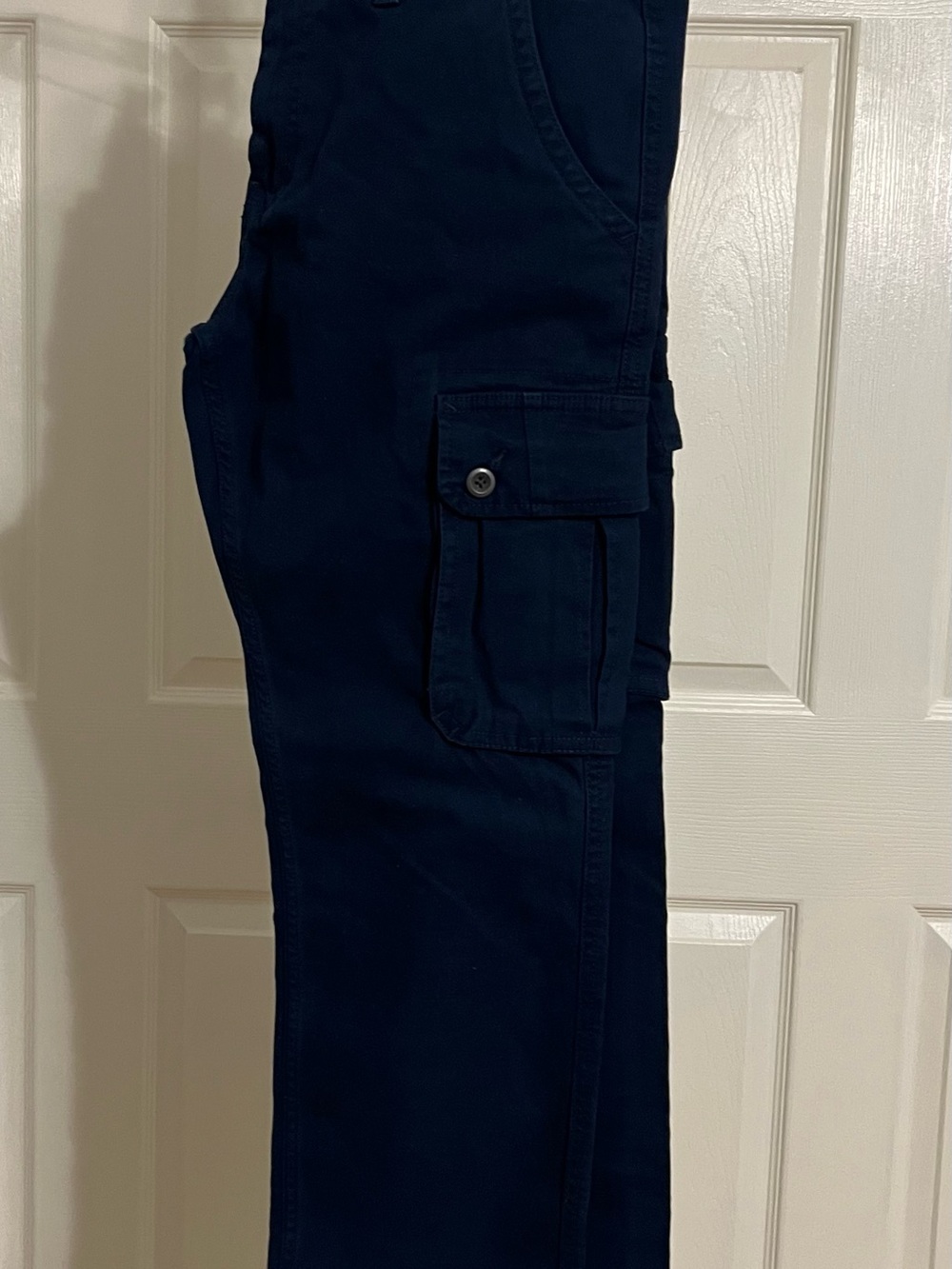 NWT St. John's Bay Navy Blue Straight Fit Cargo Pants (Men’s 32x30)